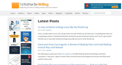 Desktop Screenshot of idratherbewriting.com